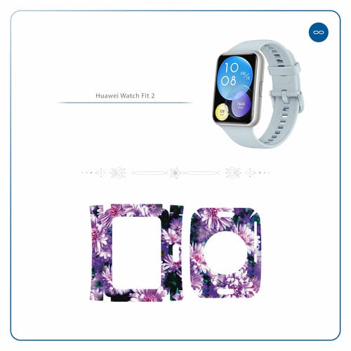 Huawei_Watch Fit 2_Purple_Flower_2